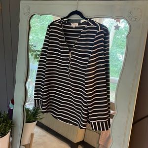 Calvin Klein Zip-front Blouse